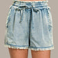 Tencel Mineral Wash Shorts