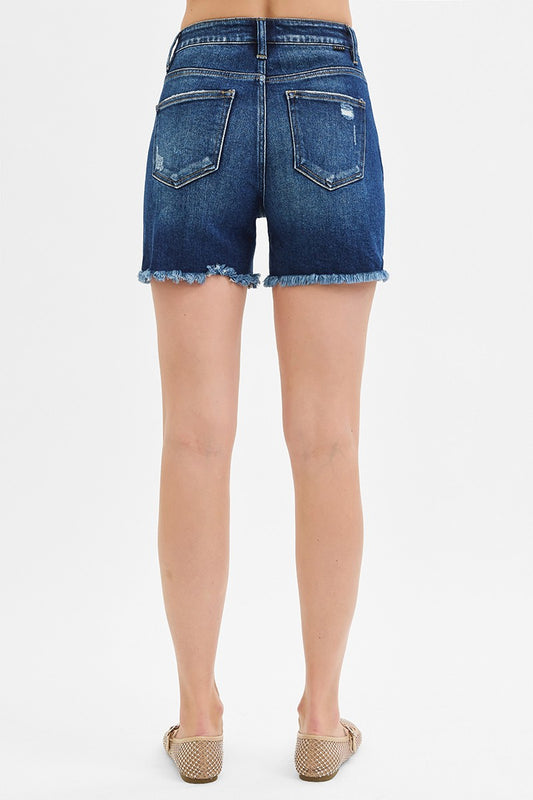 Daisy Distressed Shorts