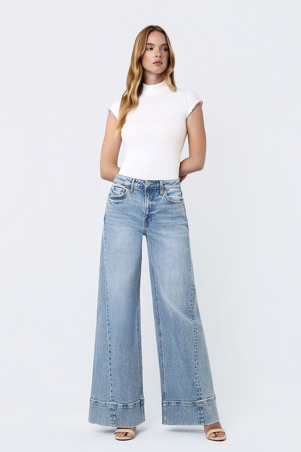 Vervet Extreme Wide Leg Jeans