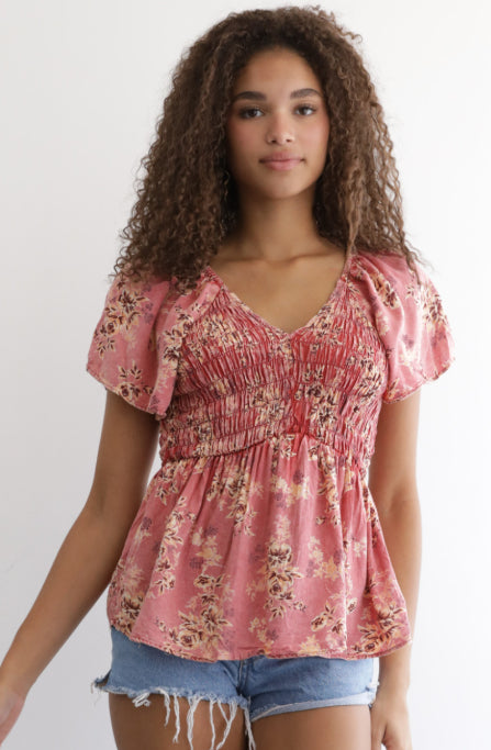 Ria Rose Top