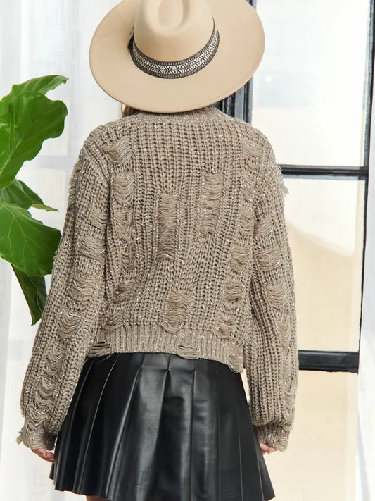 Darling Distressed Sweater