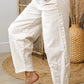 Striped Barrel Jeans
