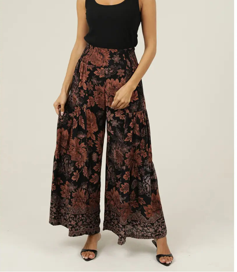 Cocktail Wide Leg Pants