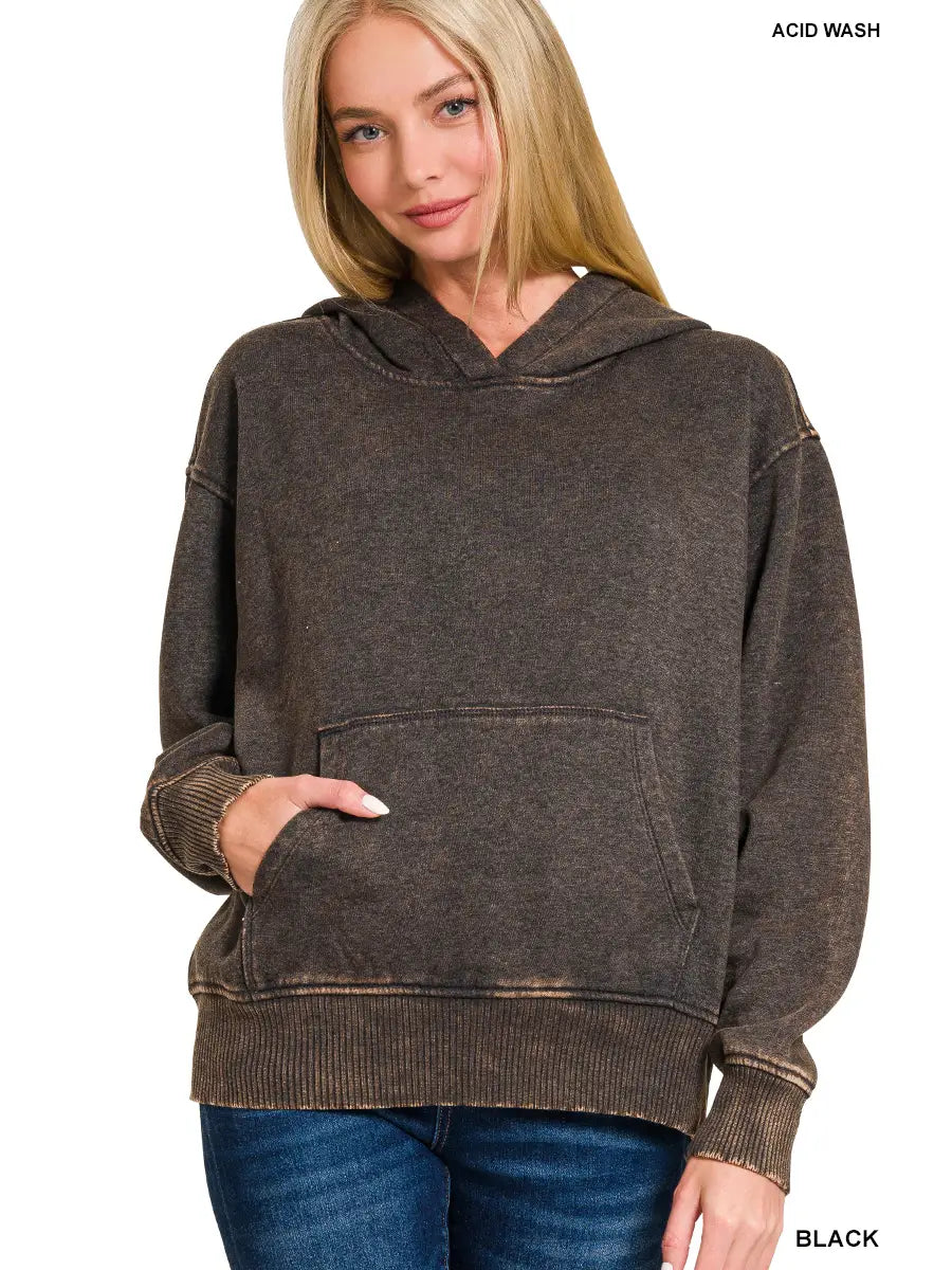 Acid Wash Hoodie