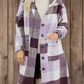 Purple Plum Shacket with Pockets & Hood