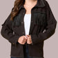 Bling Fringe Shacket
