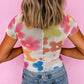 Flower Pop Sheer T Shirt