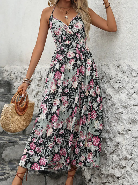 Frosted Floral Dress