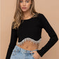 Drip Fringe Top