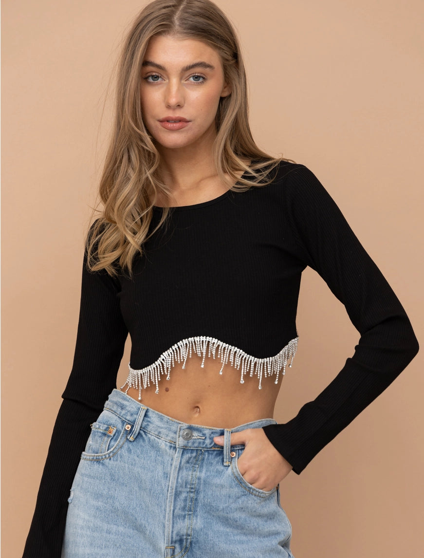Drip Fringe Top