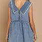 Babydoll Denim Tank Top
