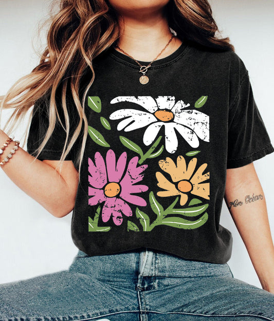 Flower Garden Basic Tee