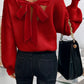 Robin Red Bow Sweater