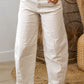 Striped Barrel Jeans