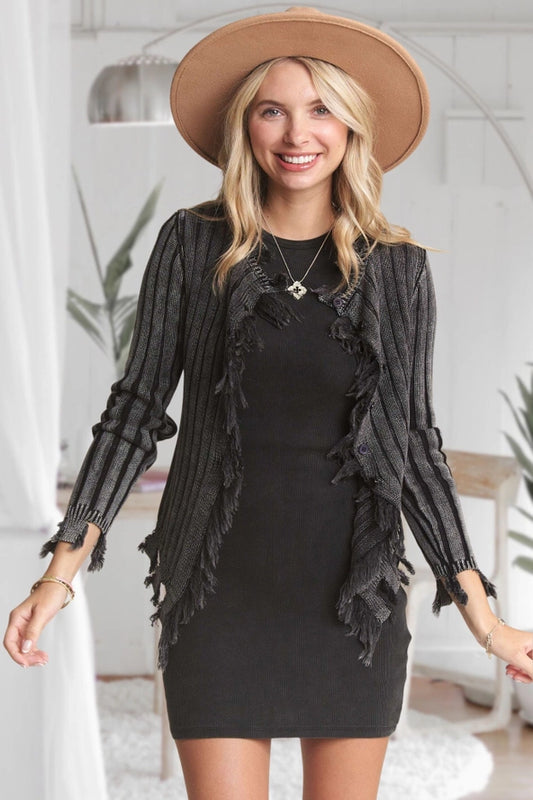 Emily Edgy Button Sweater