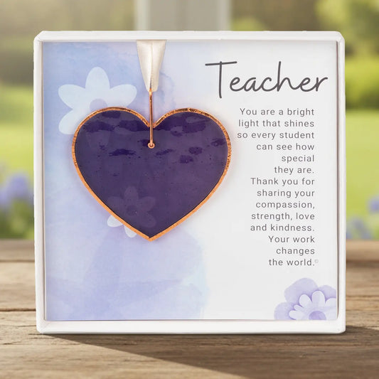Teacher Stained Glass Gift