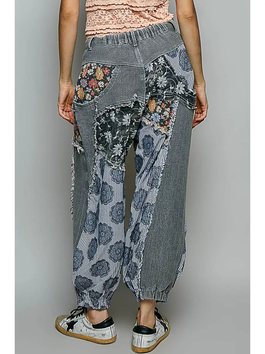 Jagged Jogger Pants