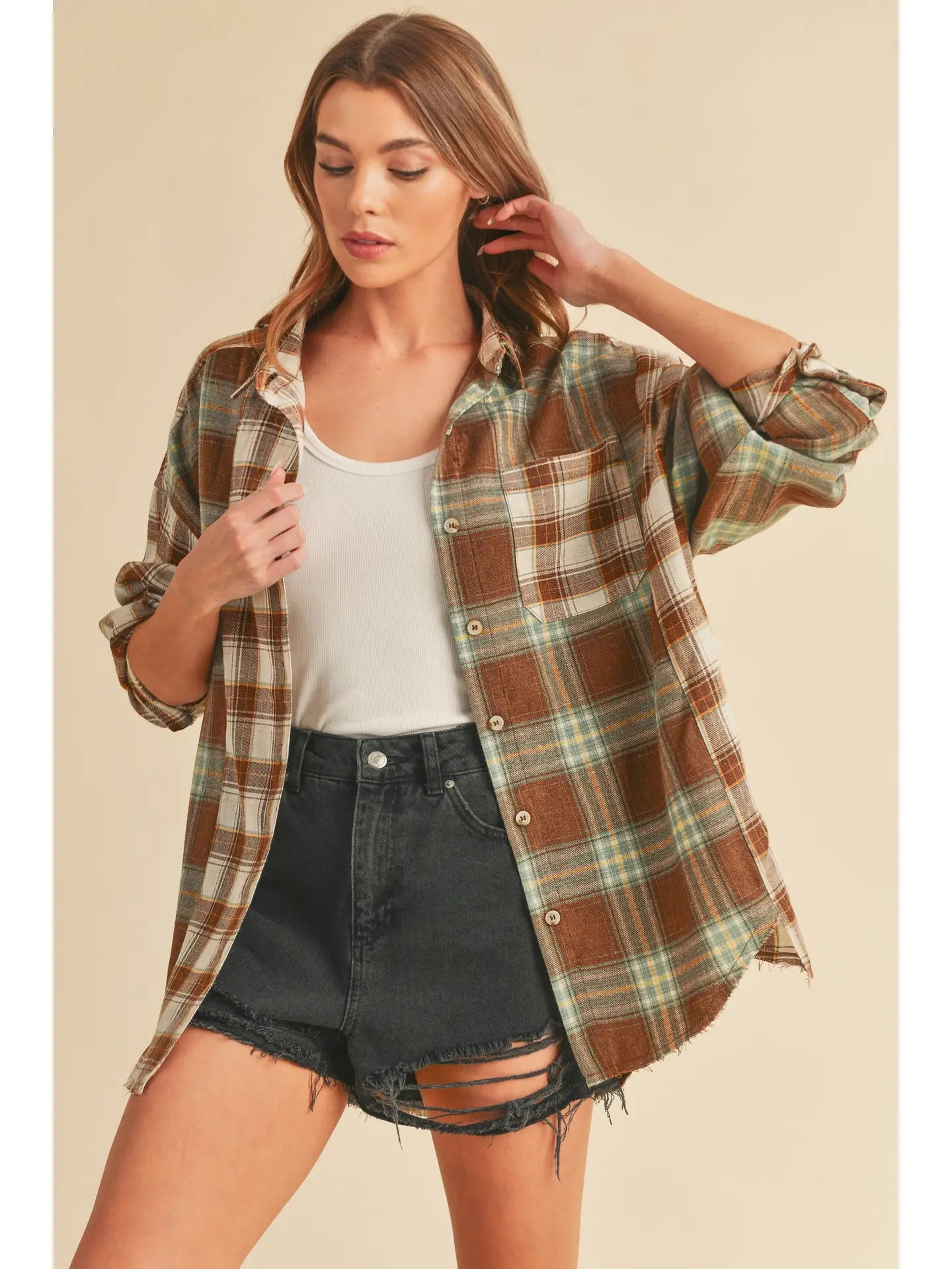 Noelle Flannel Shirt