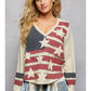 Vintage American Flag Long Sleeve