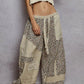 Leopard Patchwork Joggers
