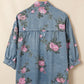 Floral Denim Shirt