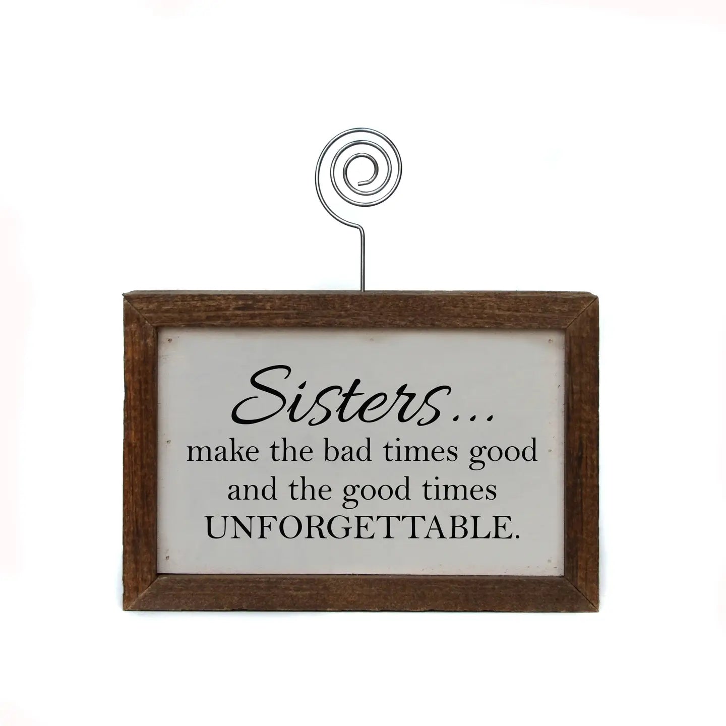 "Sisters" Home Decor Picture Frame