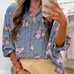 Floral Denim Shirt