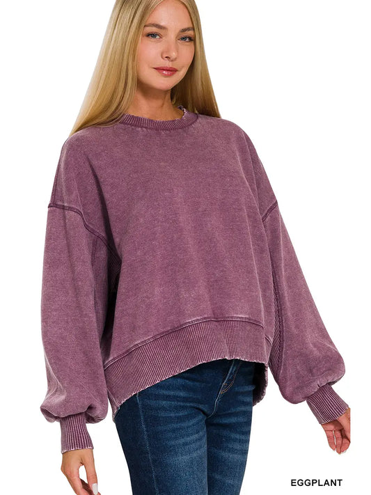Ollie Oversized Sweatshirt - 2 Colors