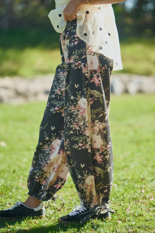 Vintage Floral Pants