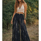 Tie-Dye Tiered Boho Palazzo Pants